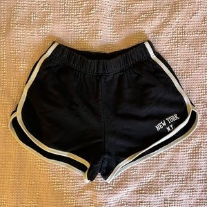 Brandy Melville navy blue New York, NY dolphin shorts